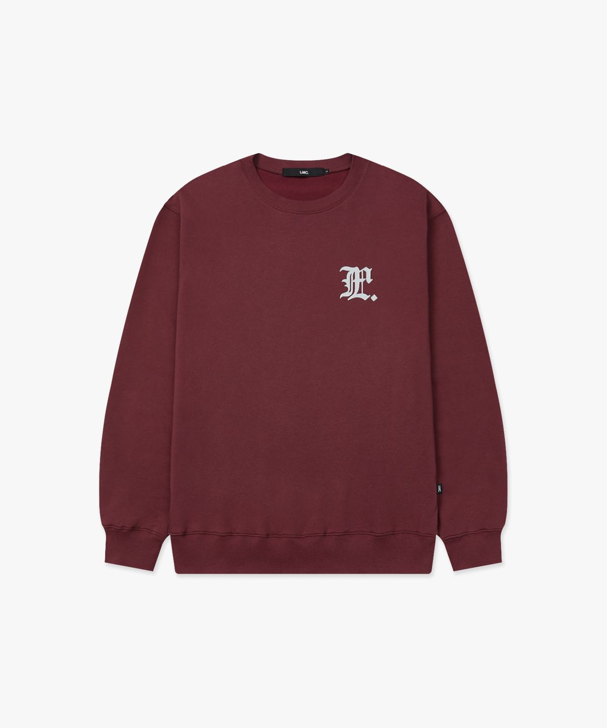 엘엠씨(LMC) GOTHIC SWEATSHIRT burgundy