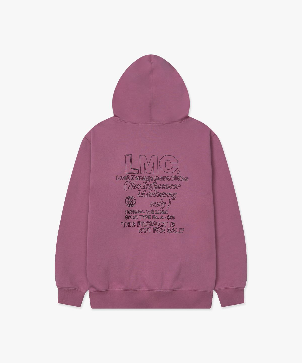 엘엠씨(LMC) FN DOODLE HOODIE indi pink