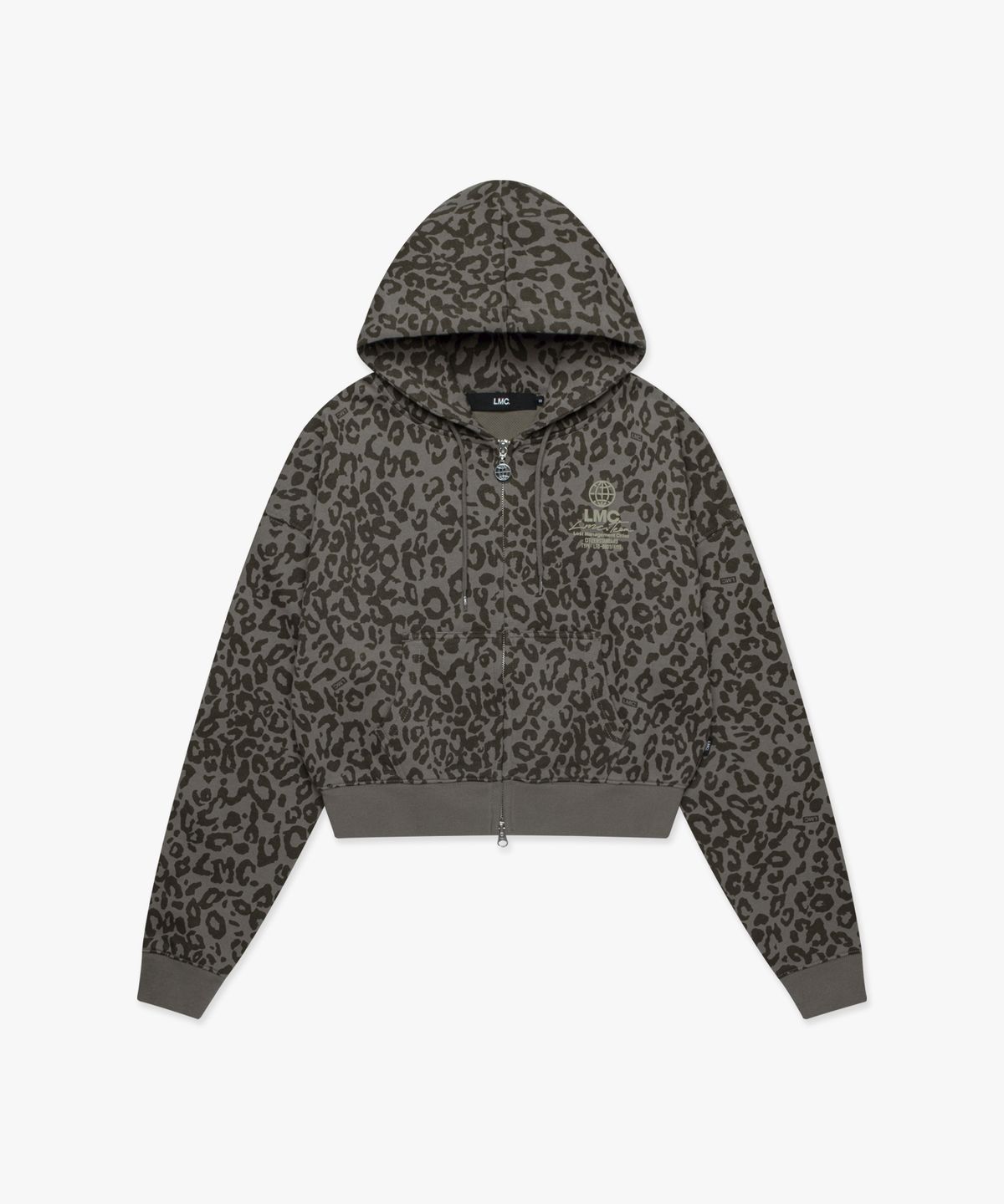 엘엠씨(LMC) WM SIGNATURE COMBO ZIP-UP HOODIE leopard