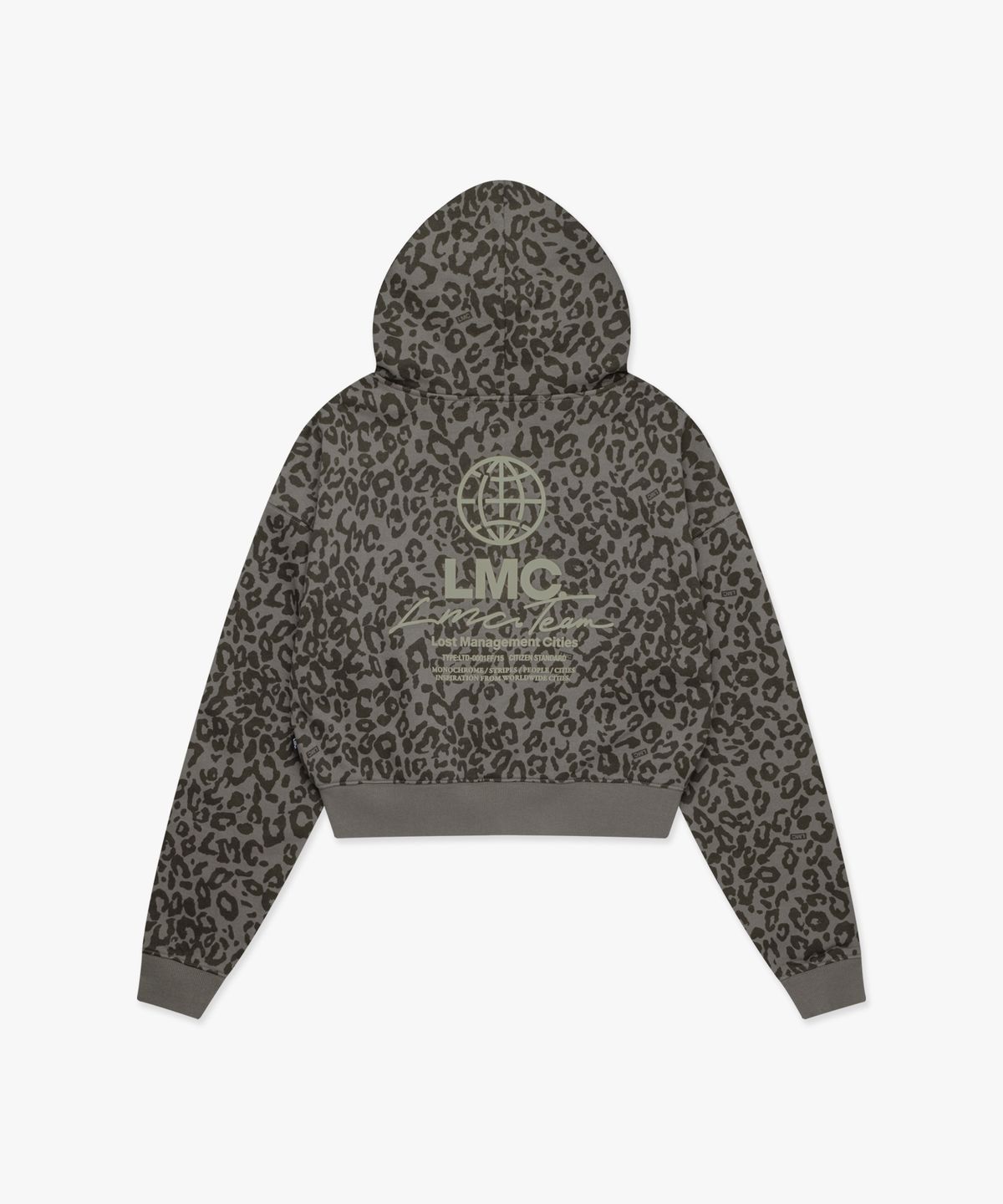 엘엠씨(LMC) WM SIGNATURE COMBO ZIP-UP HOODIE leopard