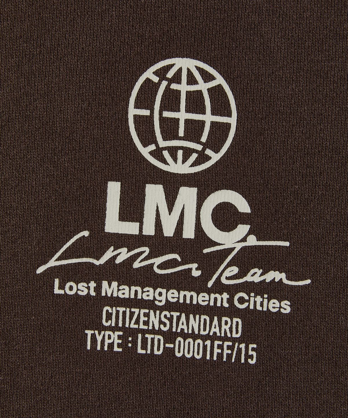 엘엠씨(LMC) SIGNATURE COMBO HOODIE brown
