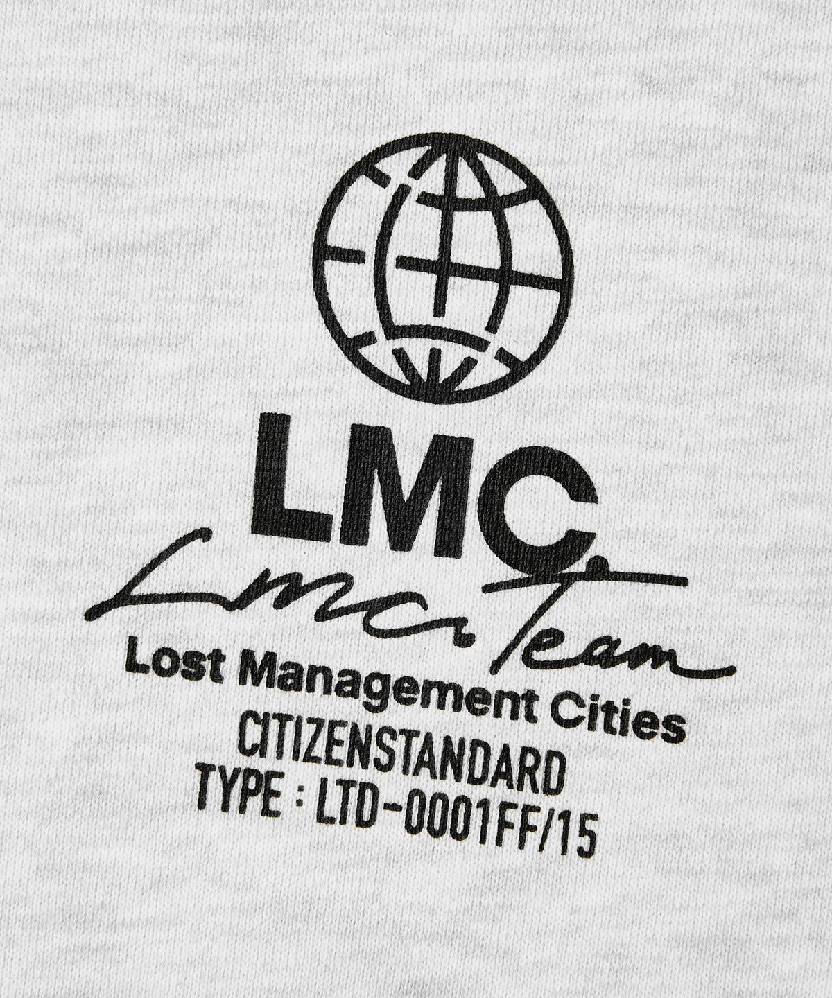 엘엠씨(LMC) SIGNATURE COMBO HOODIE light heather gray