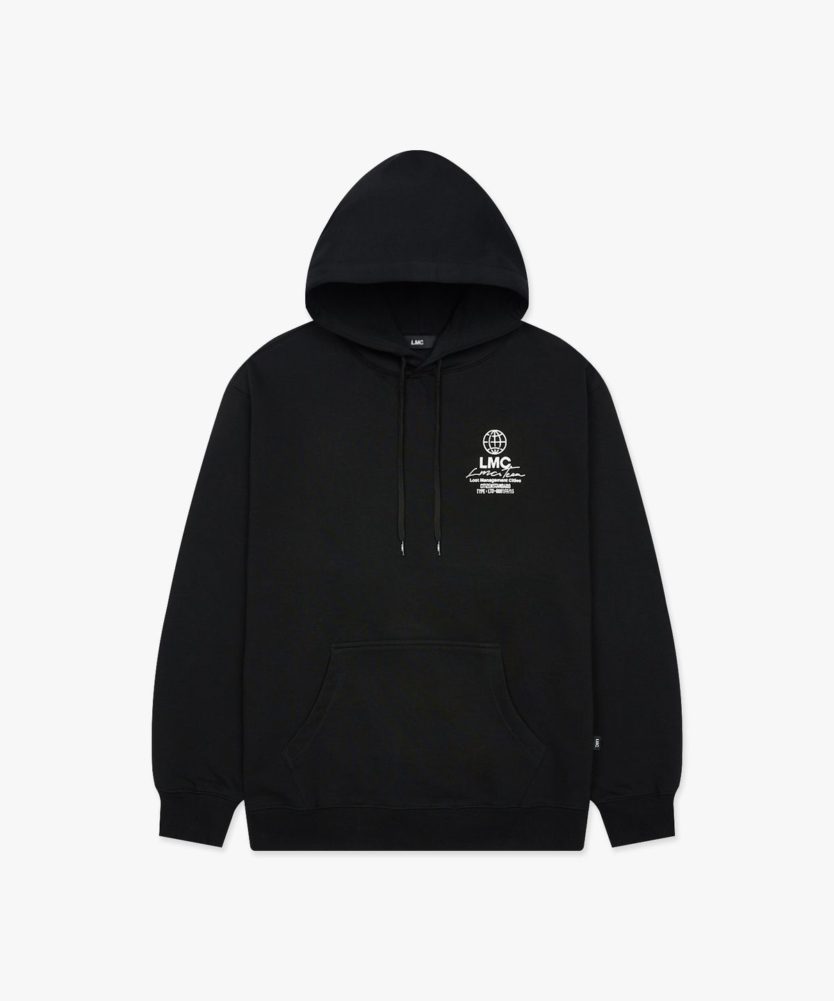엘엠씨(LMC) SIGNATURE COMBO HOODIE black