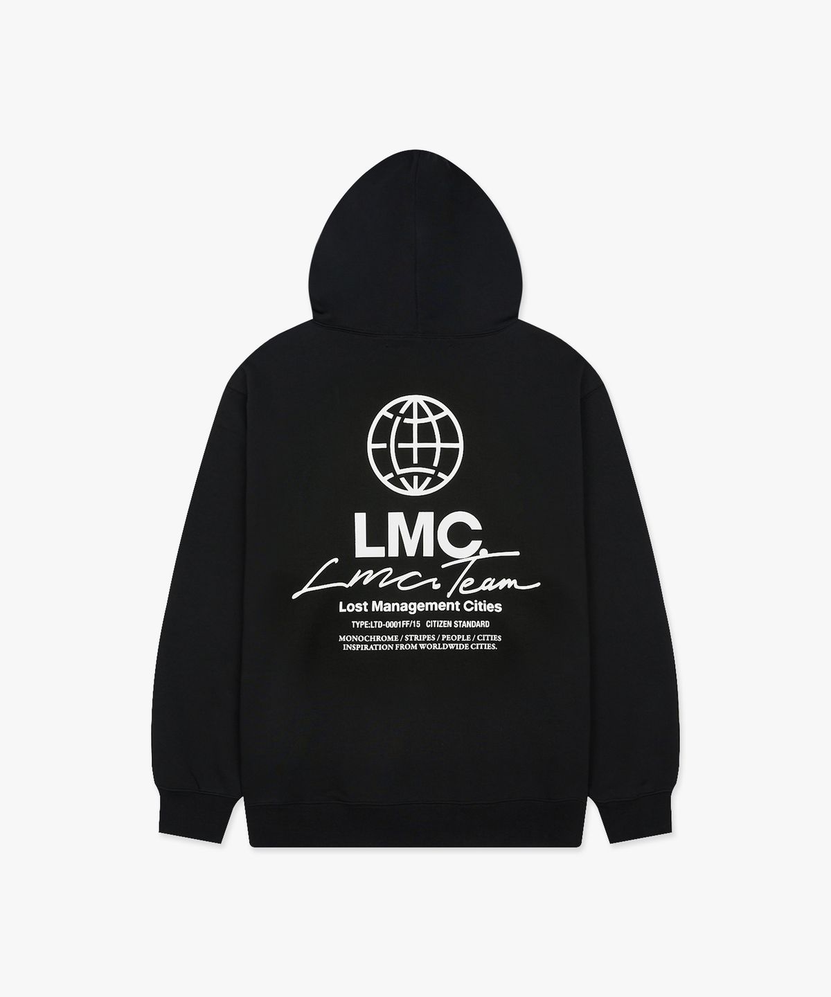 엘엠씨(LMC) SIGNATURE COMBO HOODIE black