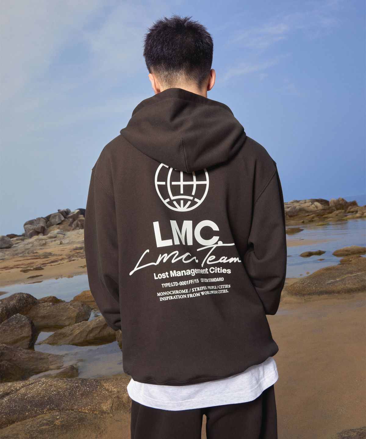 엘엠씨(LMC) SIGNATURE COMBO HOODIE black