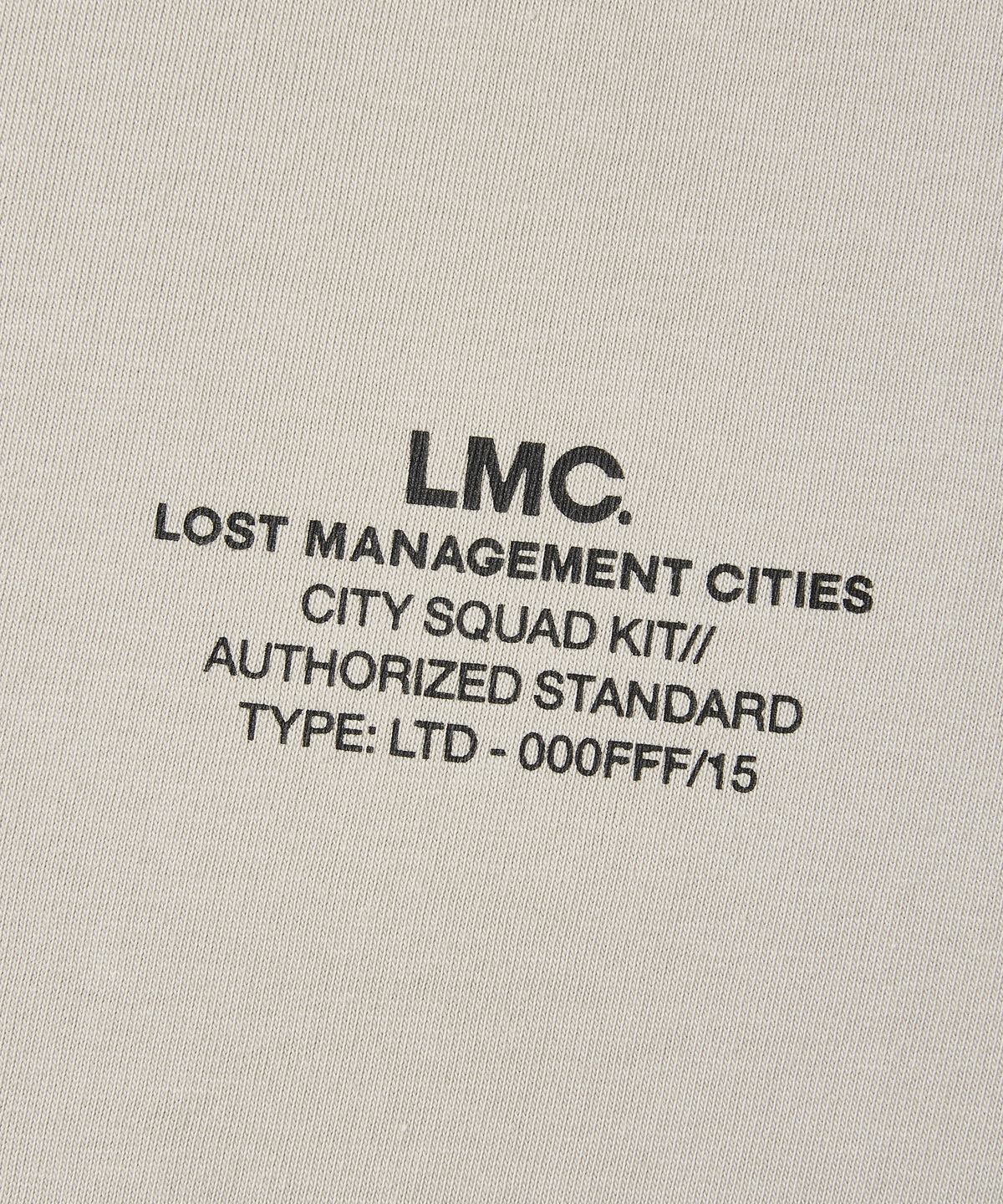 엘엠씨(LMC) AUTHORIZED STANDARD LONG SLV TEE sand