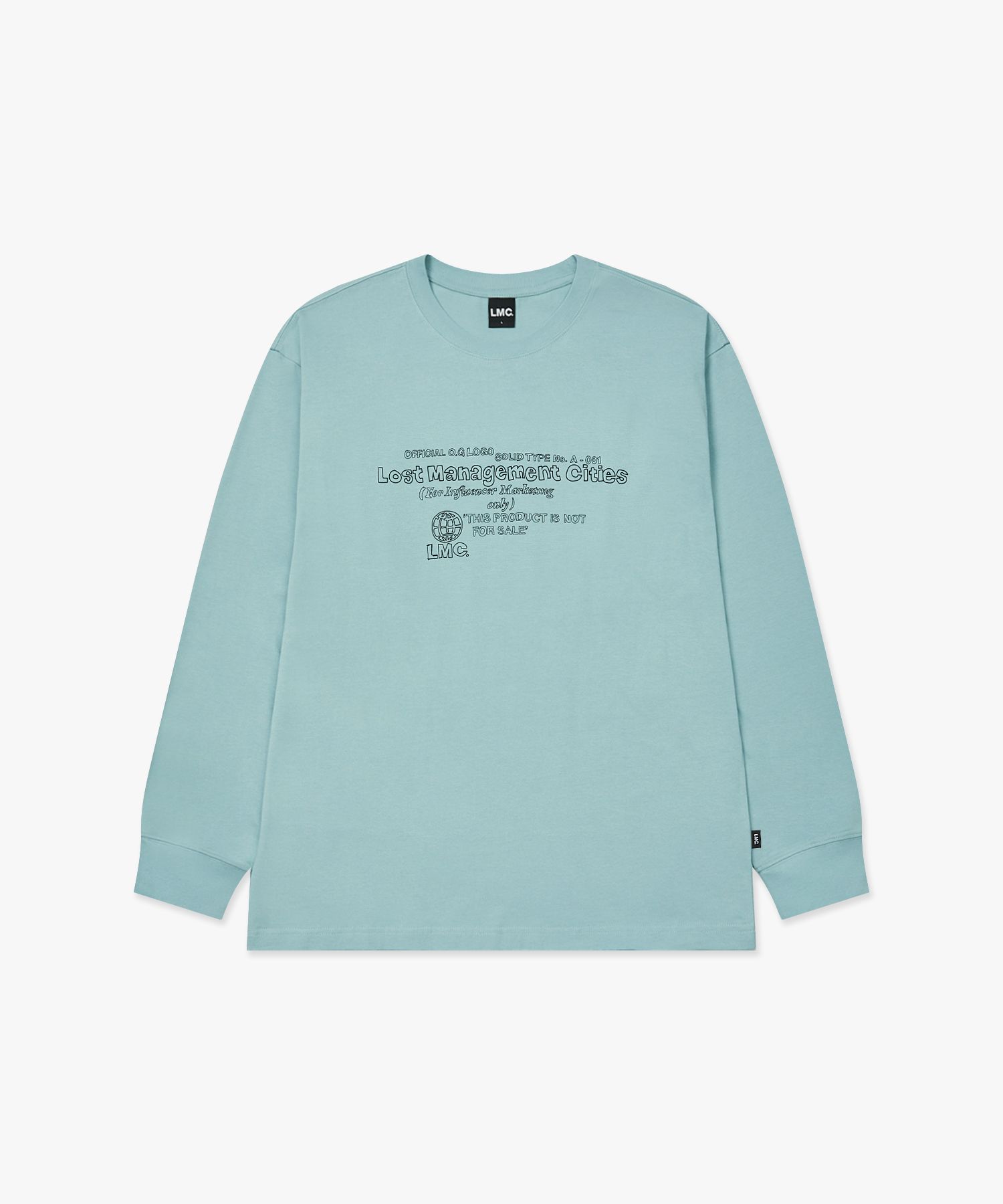 엘엠씨(LMC) DOODLE LOGO LONG SLV TEE mint - 사이즈 & 후기