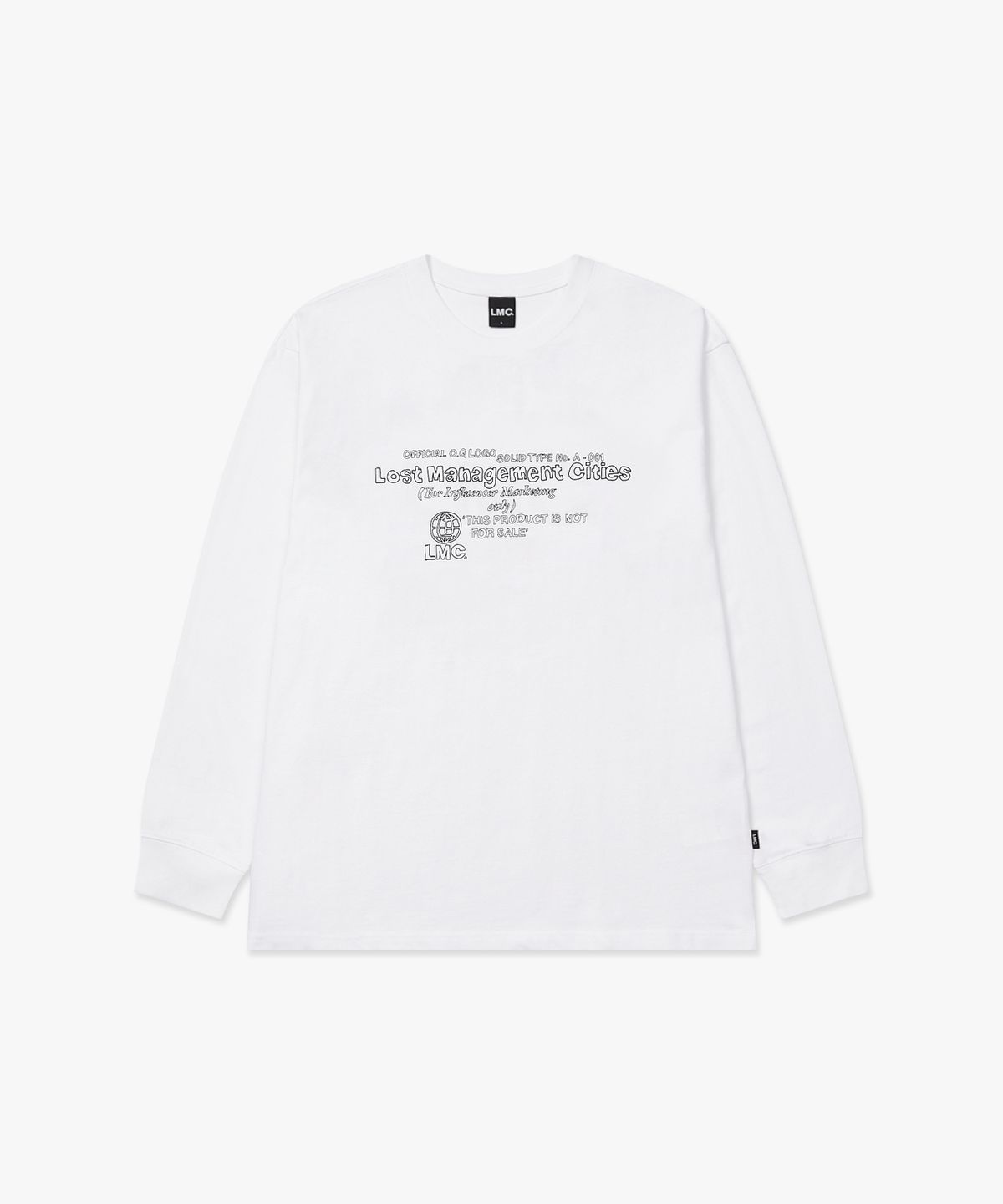 엘엠씨(LMC) DOODLE LOGO LONG SLV TEE white