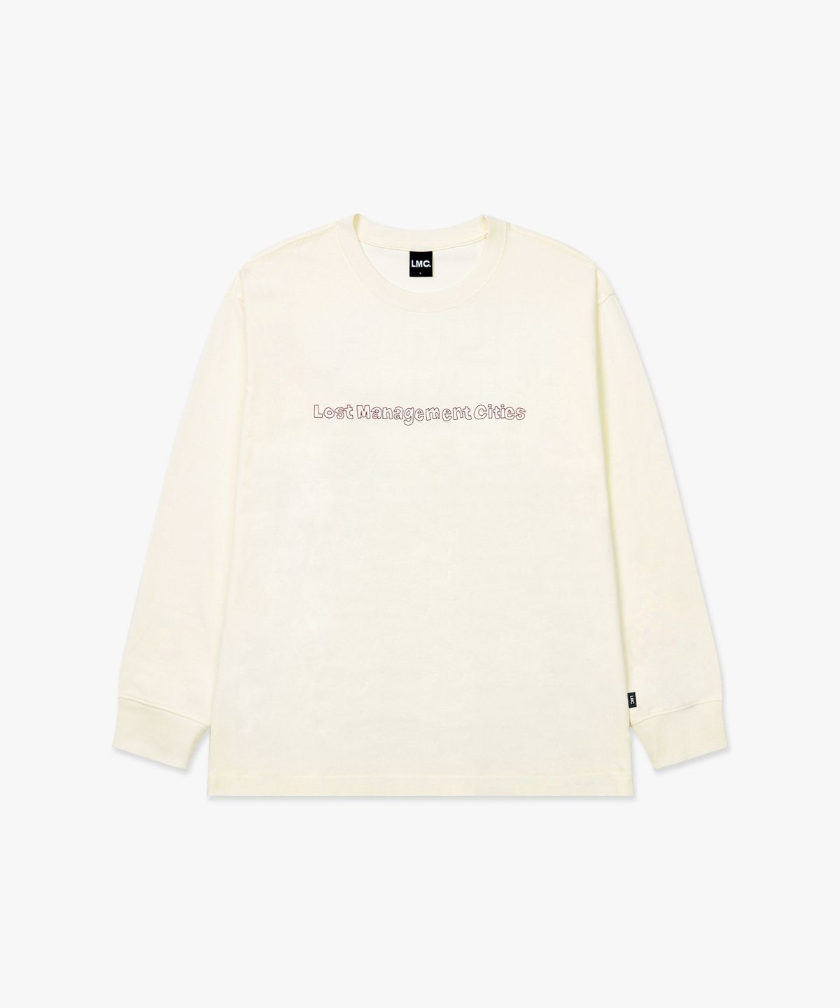 엘엠씨(LMC) FN DOODLE LONG SLV TEE ivory