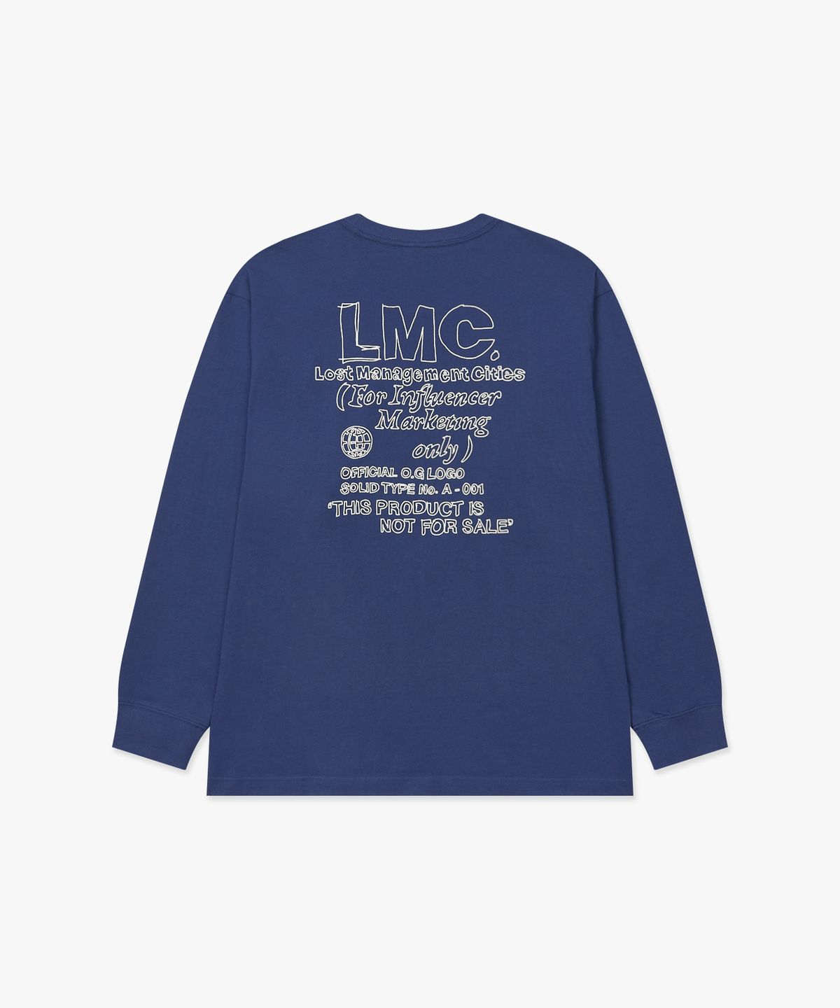 엘엠씨(LMC) FN DOODLE LONG SLV TEE violet blue