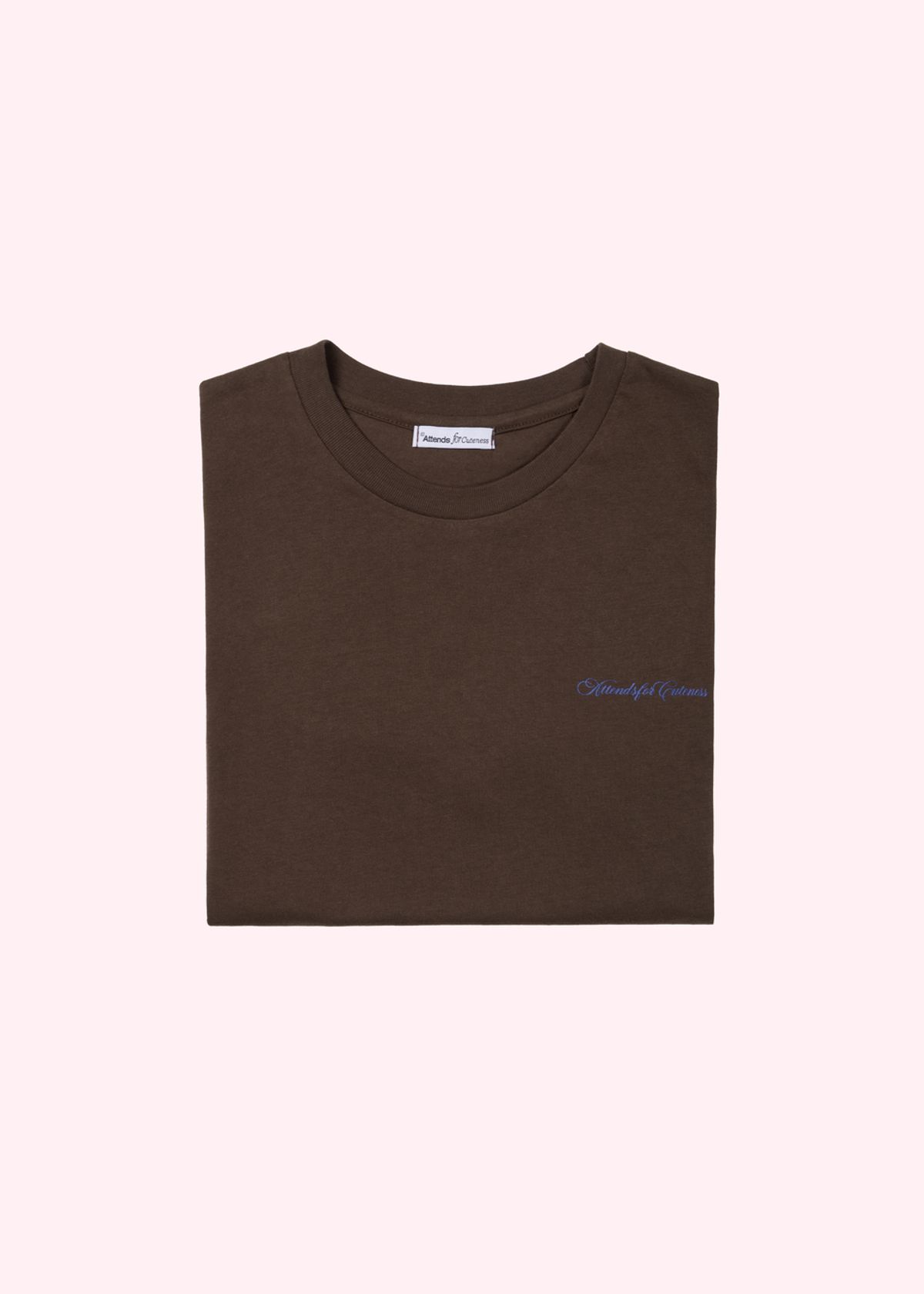 어텐즈(ATTENDS) Attends for cuteness tee (Brown)