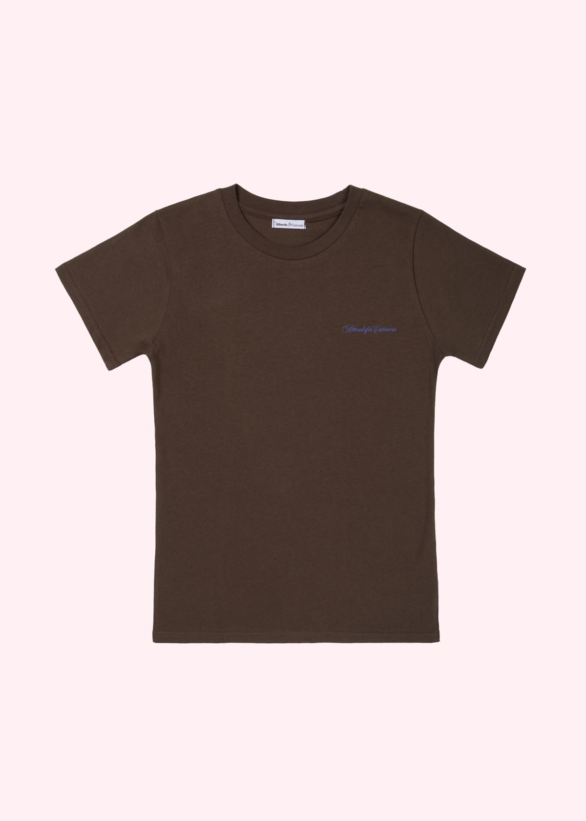 어텐즈(ATTENDS) Attends for cuteness tee (Brown)