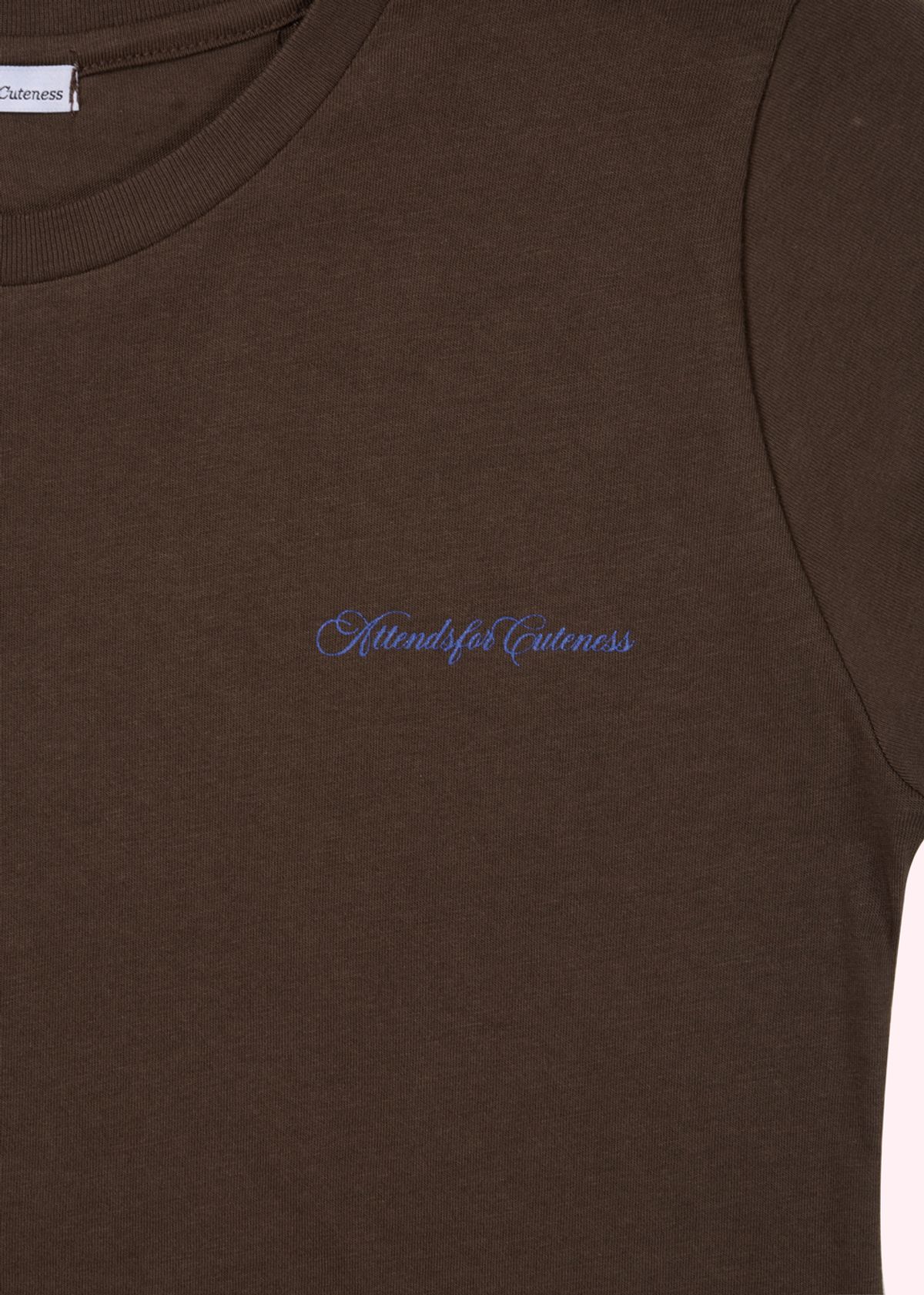 어텐즈(ATTENDS) Attends for cuteness tee (Brown)