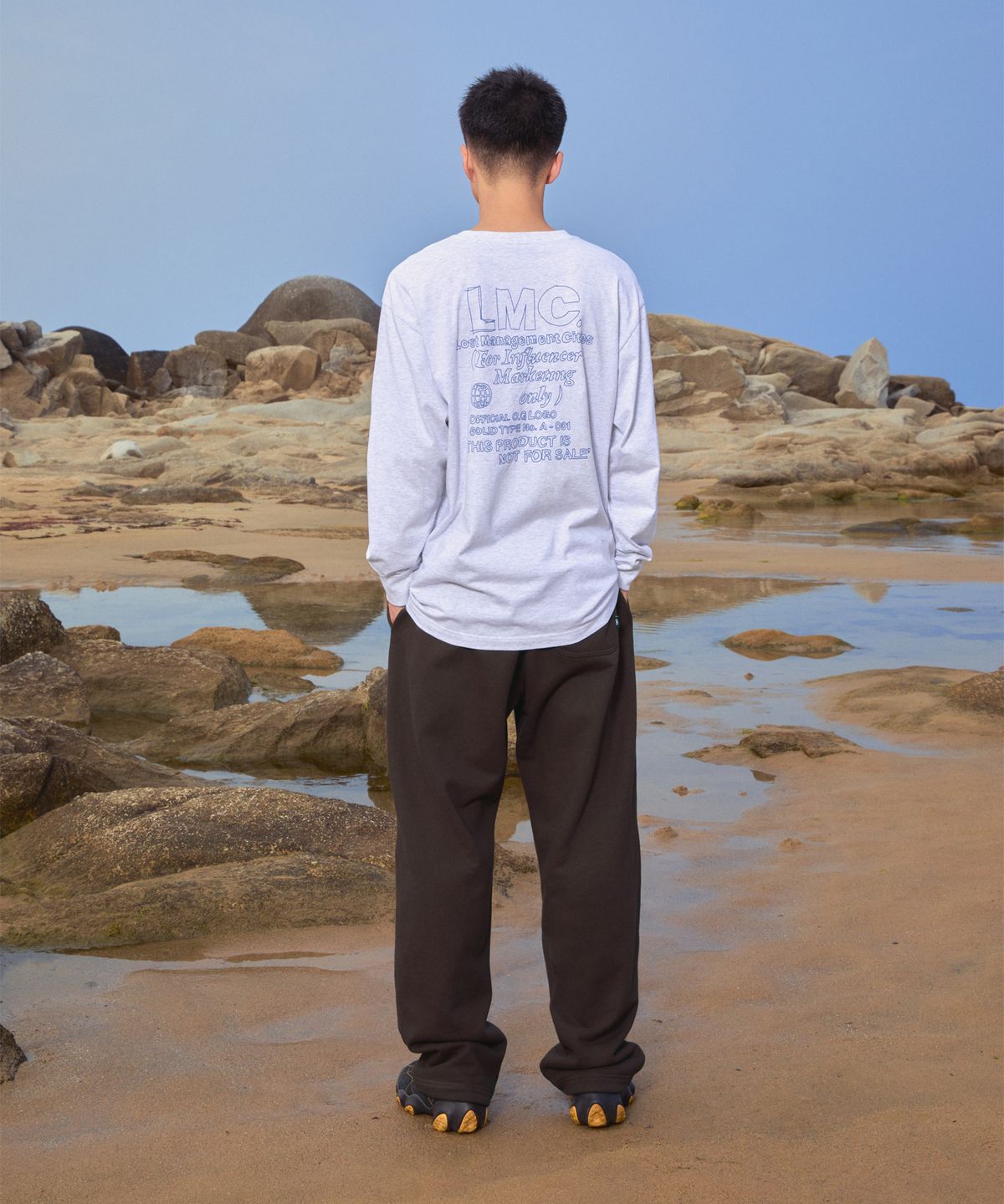 엘엠씨(LMC) S OG STRAIGHT SWEAT PANTS brown