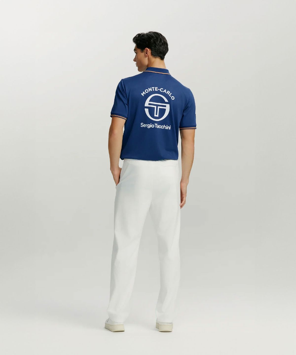 세르지오 타키니(SERGIO TACCHINI) MC 컨티넨탈 스태프 반팔 폴로셔츠 (Navy)