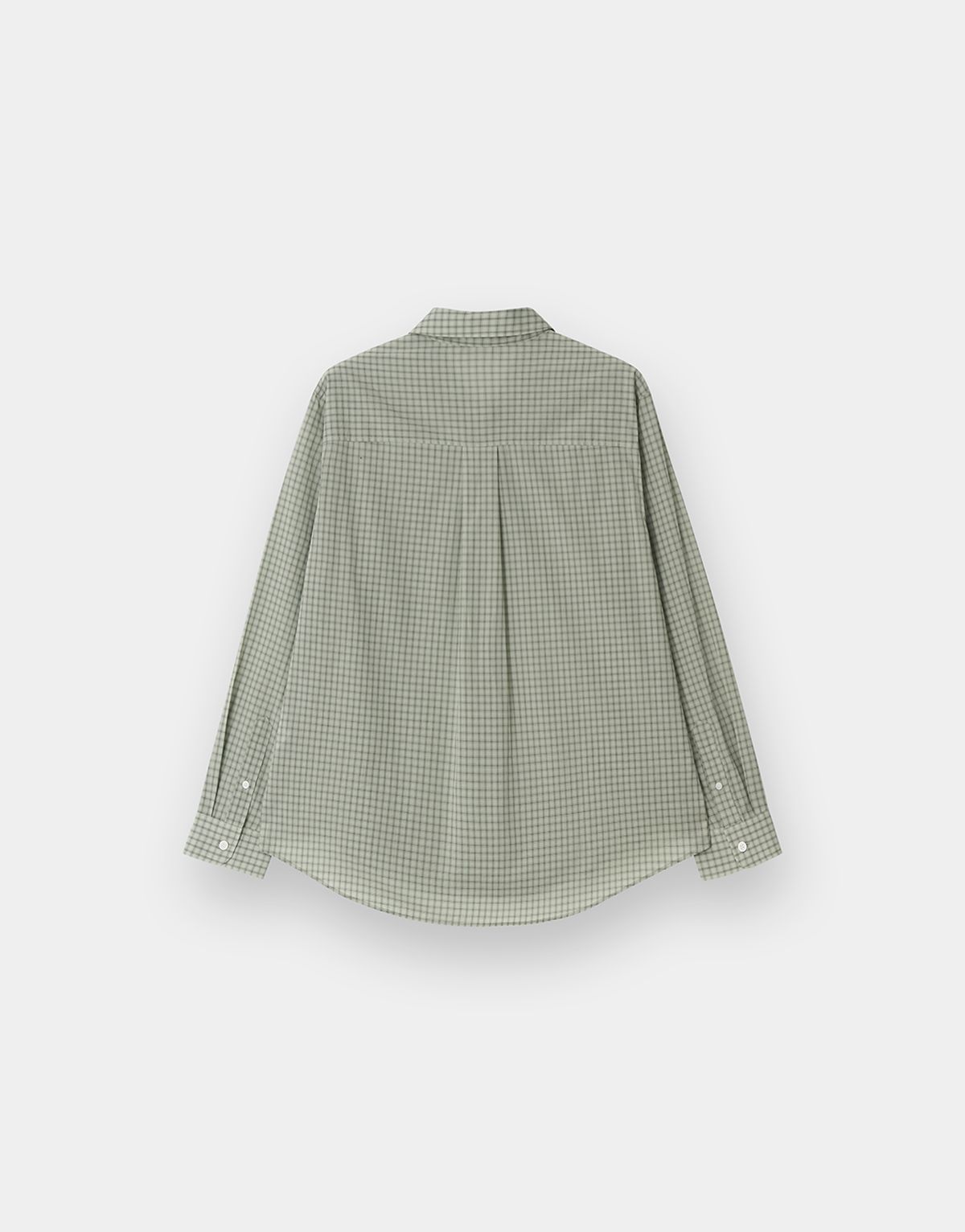 지오다노(GIORDANO) 루즈핏 시어 체크 셔츠 345900 [2color]