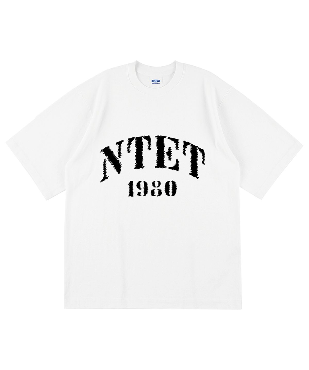 엔티이티(NTET) 1980버즈 오버핏 반팔티 화이트