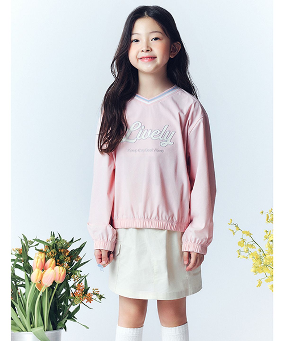 탑텐 키즈(TOPTEN KIDS) 여아) 코튼 스판 카고 포켓 스커트_MKF3RS2011