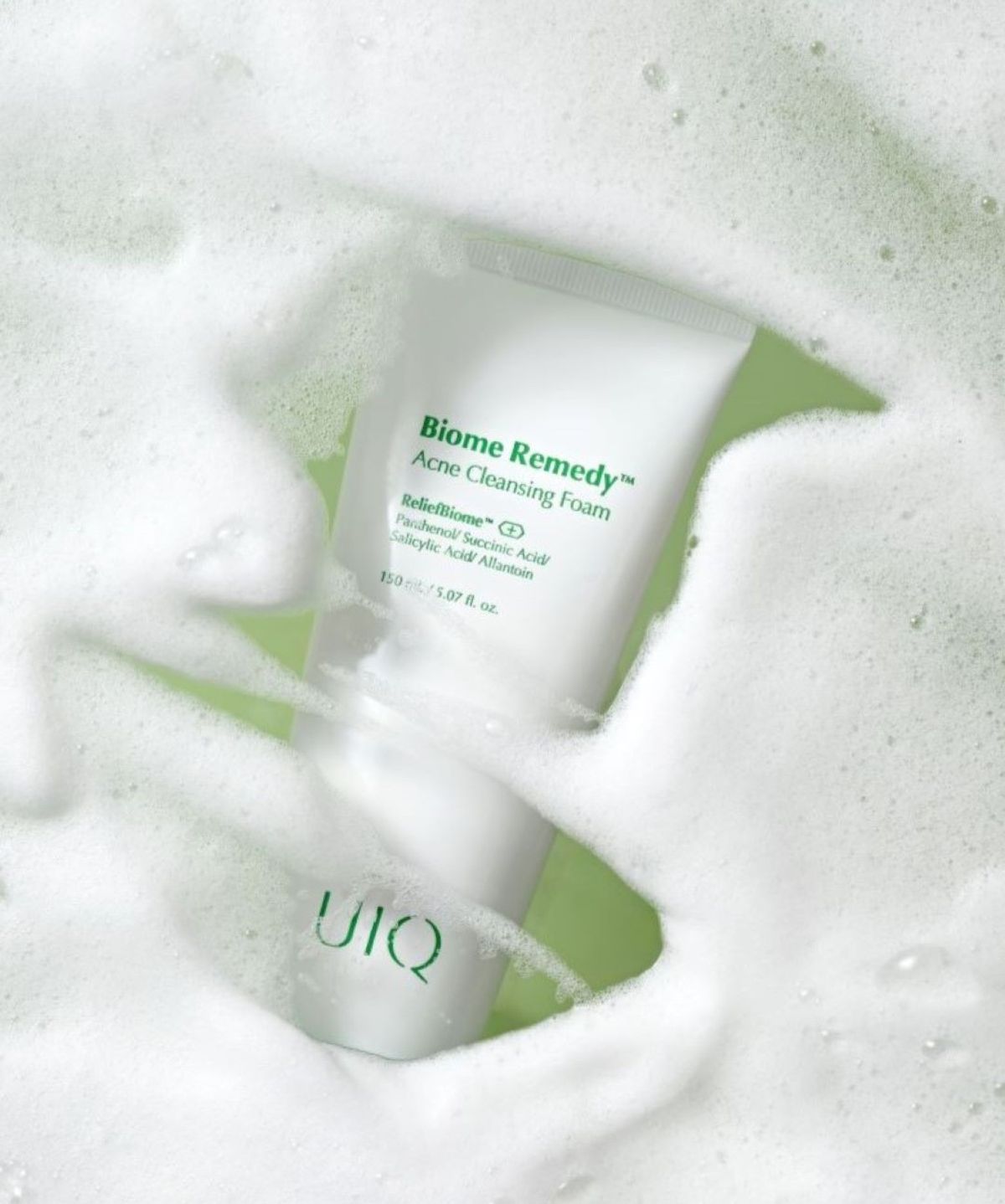 유이크(UIQ) 바이옴 레미디 아크네 클렌징 폼 150ml