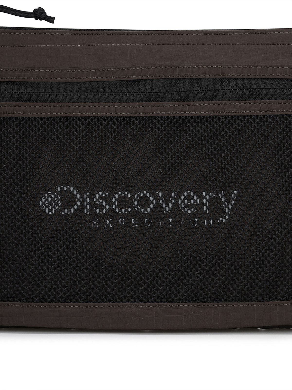 디스커버리 익스페디션(DISCOVERY EXPEDITION) 리프레임 더블바디 크로스백 (D/BROWN)
