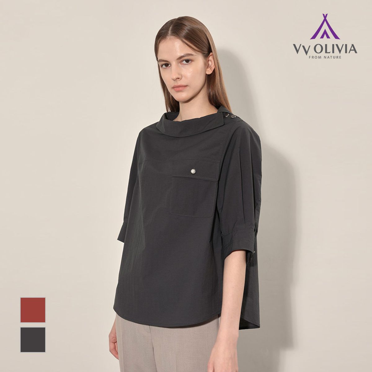 비비올리비아(VVOLIVIA) 보트넥 블라우스_VVCNL4F7261