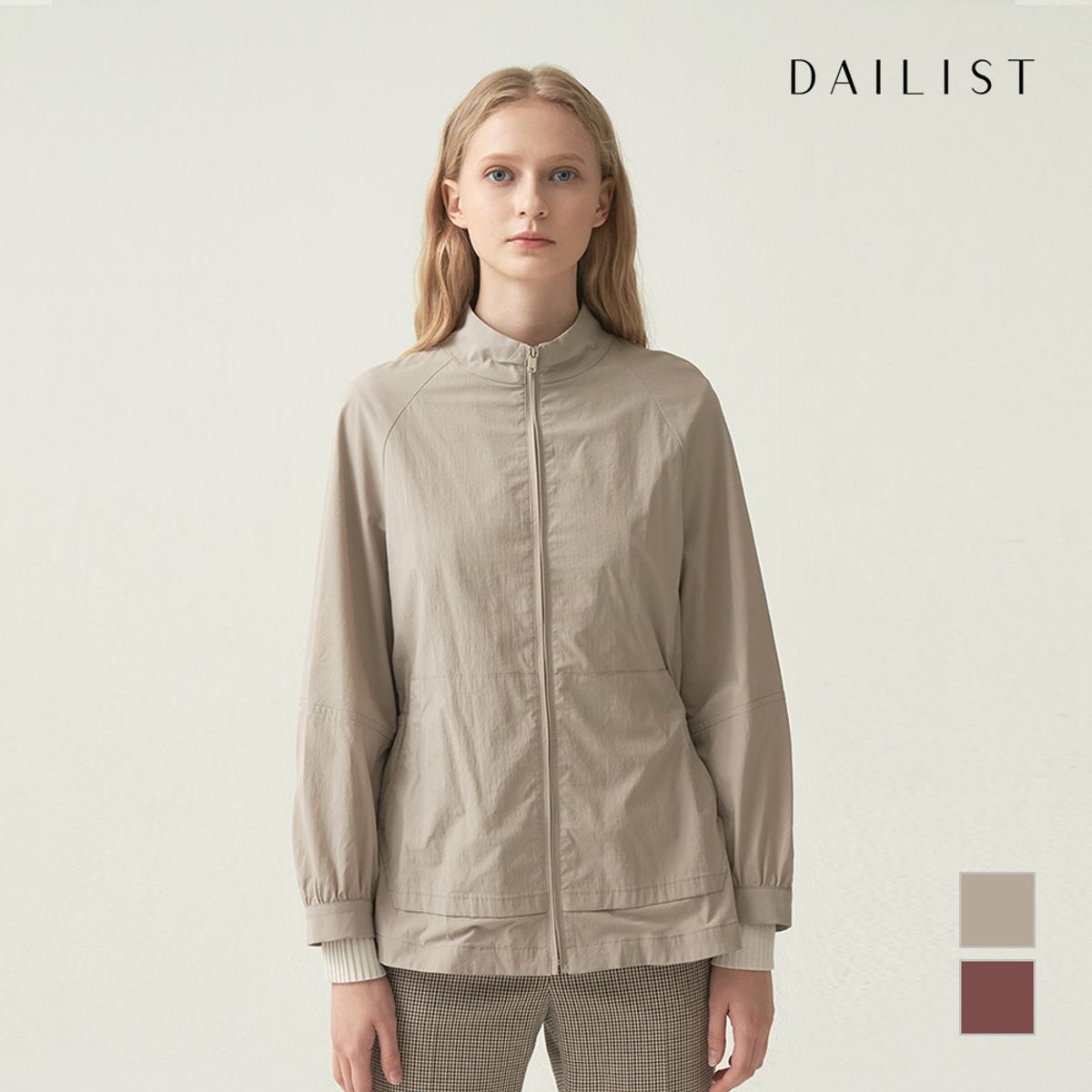 데일리스트(DAILIST) 변형 절개 점퍼_MDECLXF7321