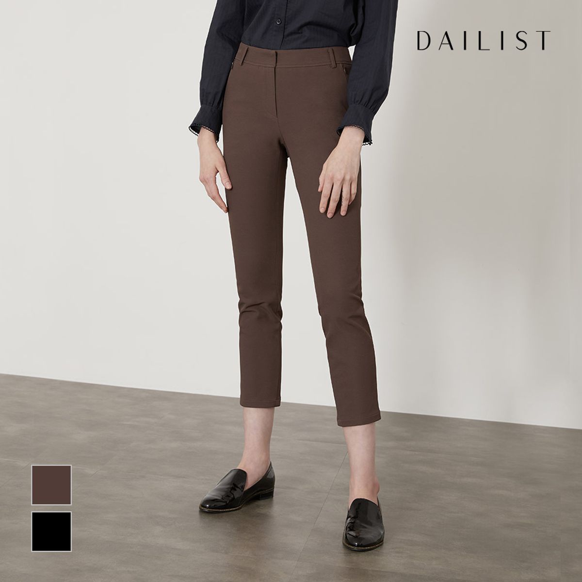데일리스트(DAILIST) 스트레치 슬림 팬츠_MDBDLYF7211