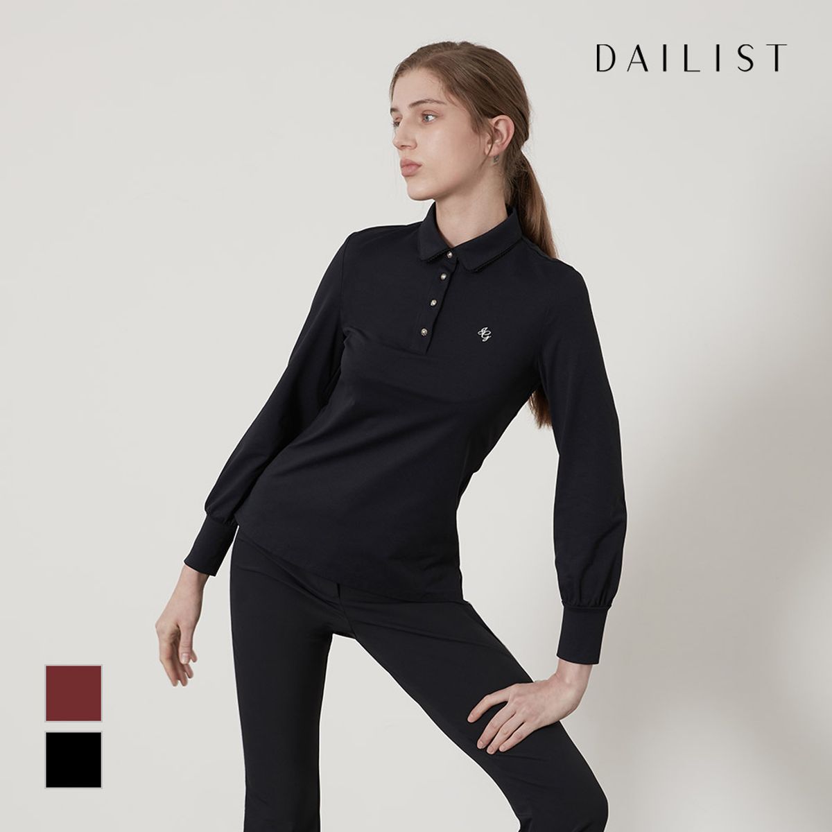 데일리스트(DAILIST) 골프 티셔츠_MDGALYF7111