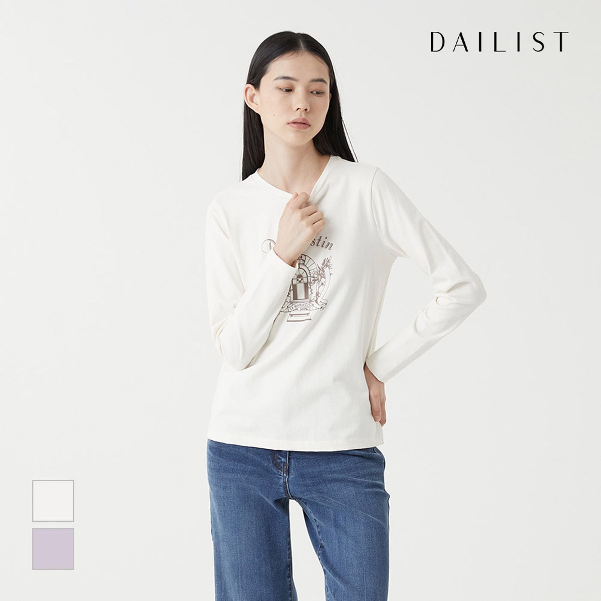 데일리스트(DAILIST) 원포인트 티셔츠_MDEAL3F7341