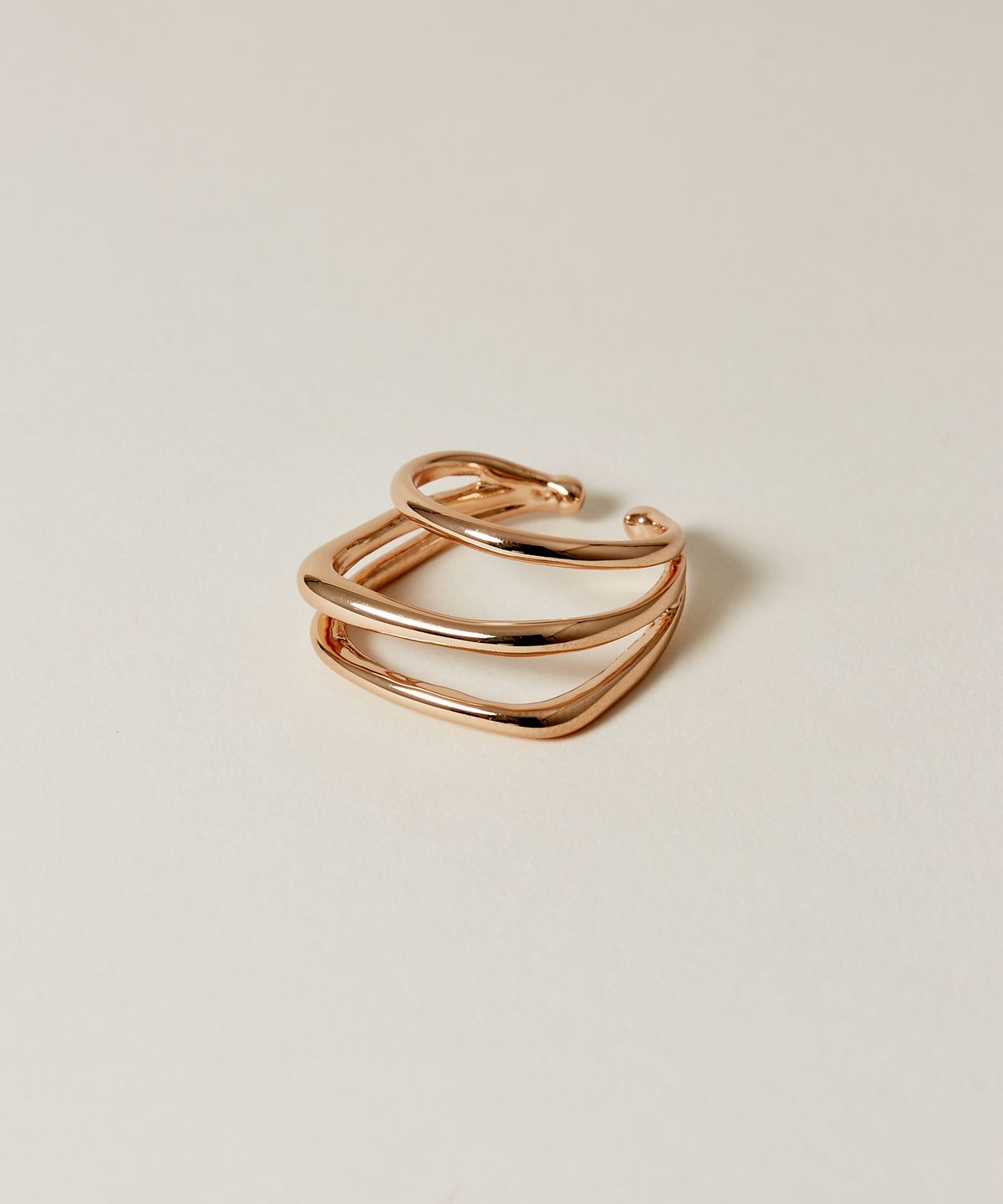 노비스도쿄(NOVICE TOKYO) 트리플 라인 이어커프 Triple Line Ear Cuff / gold