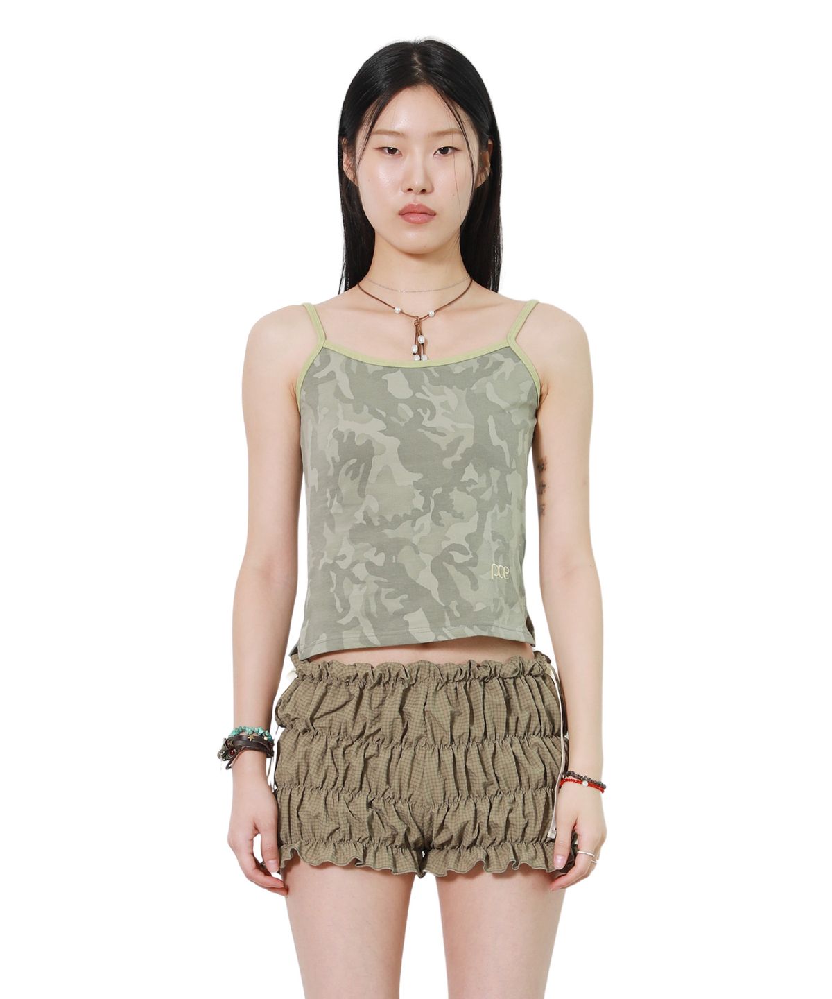피스메이커(PIECE MAKER) SAND CAMO SLEEVELESS (KHAKI)