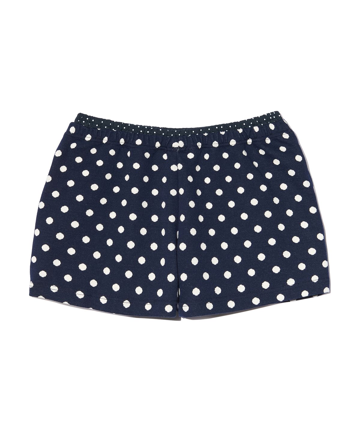 피스메이커(PIECE MAKER) DOT LAYERED SHORT PANTS (NAVY)