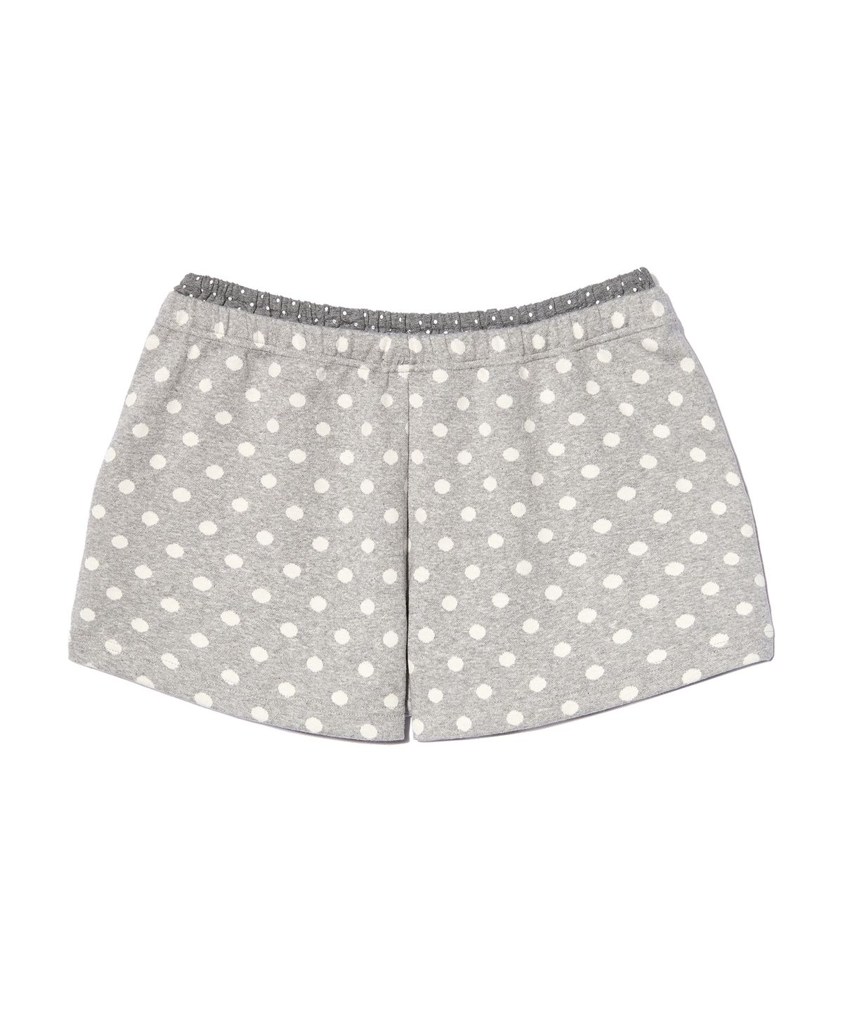피스메이커(PIECE MAKER) DOT LAYERED SHORT PANTS (GREY)