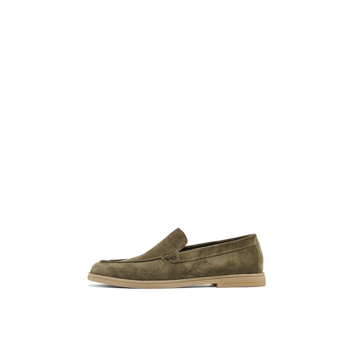 마시모두띠(MASSIMO DUTTI) 스플릿 스웨이드 레더 로퍼