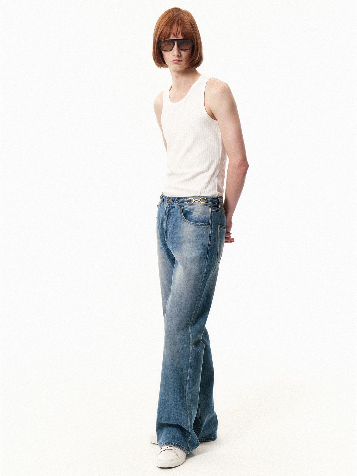 쿠르베(COURBE) Wed Sleeceless (White)