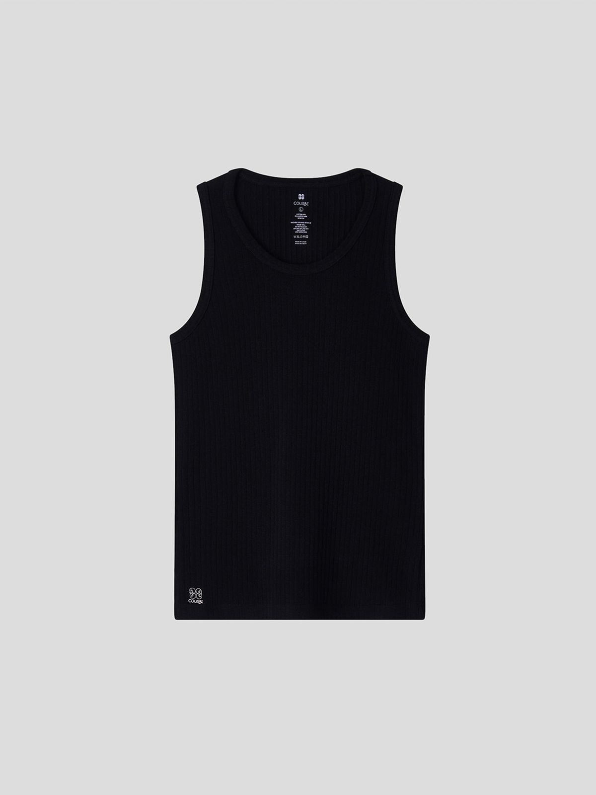 쿠르베(COURBE) Wed Sleeveless (Black)