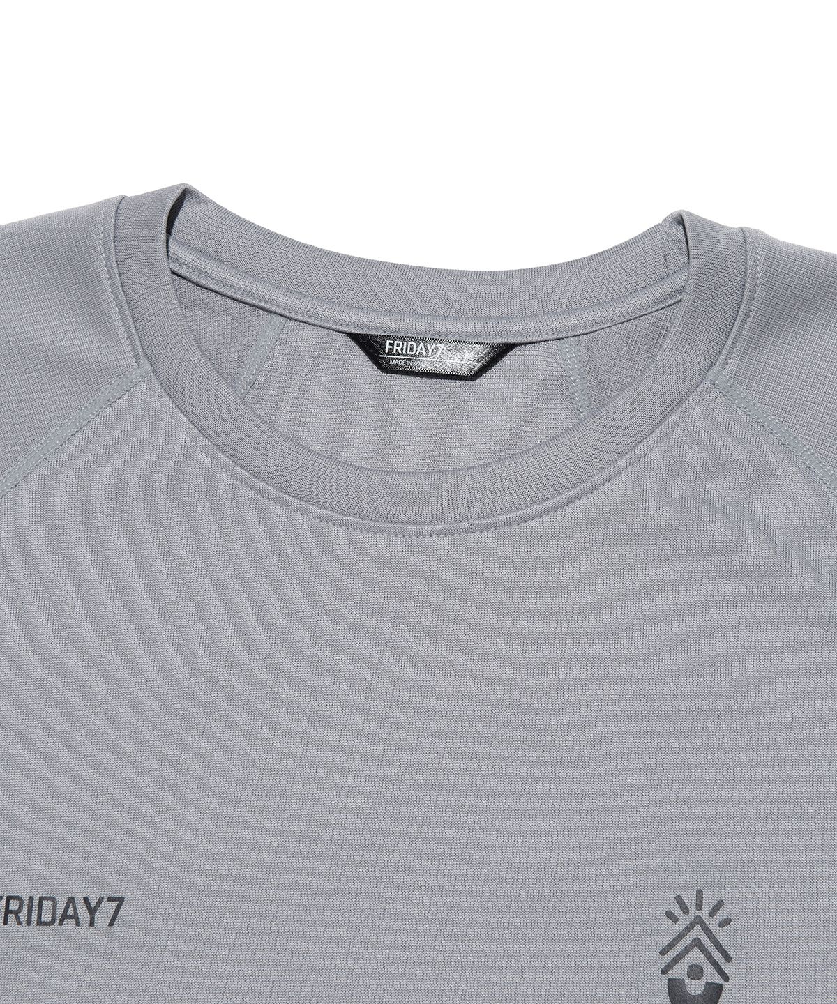 프라이데이세븐(FRIDAYSEVEN) 폴라텍 Polartec POWER DRY long sleeve - ASHGRAY