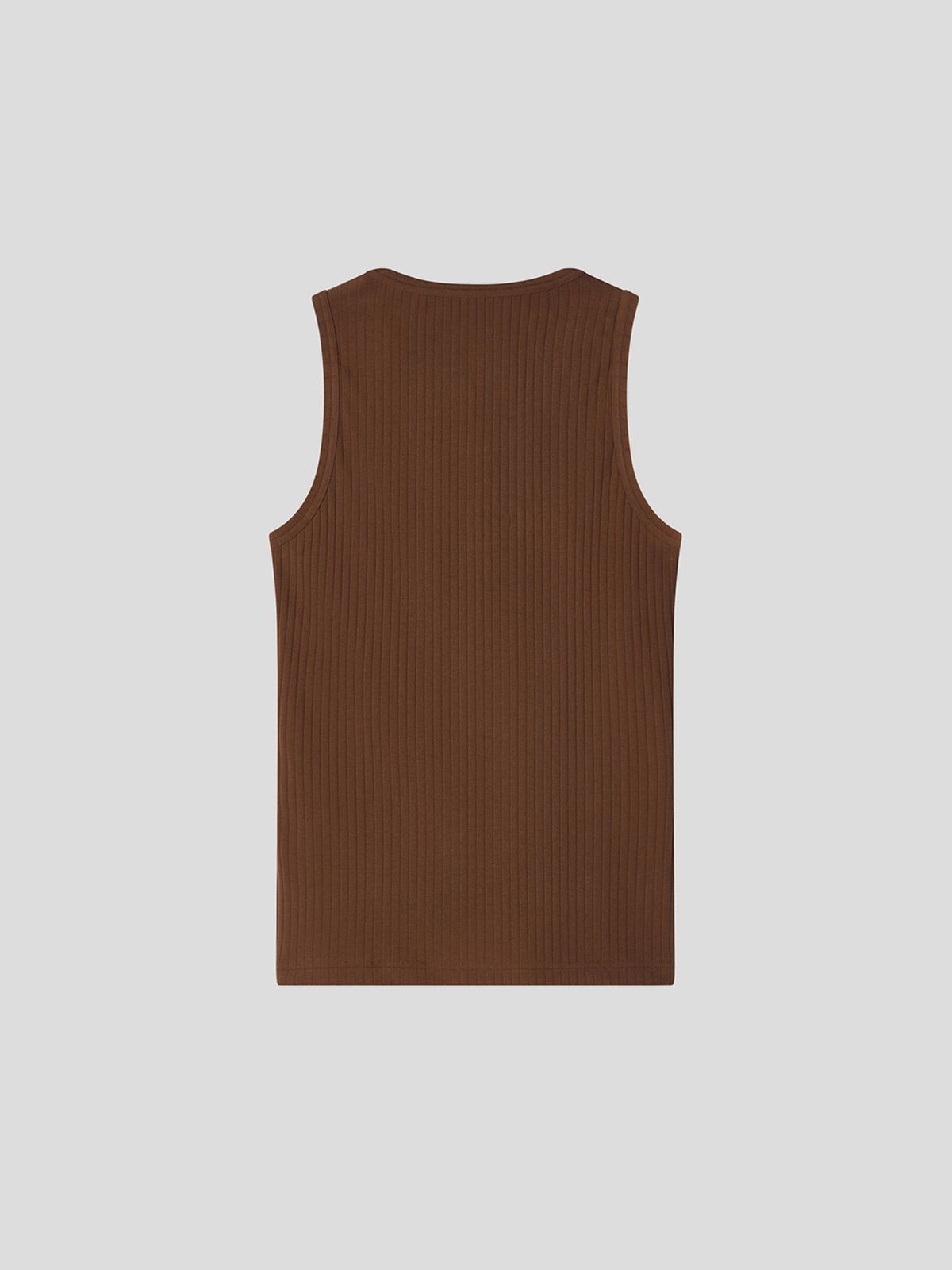 쿠르베(COURBE) Wed Sleeveless (Brown)
