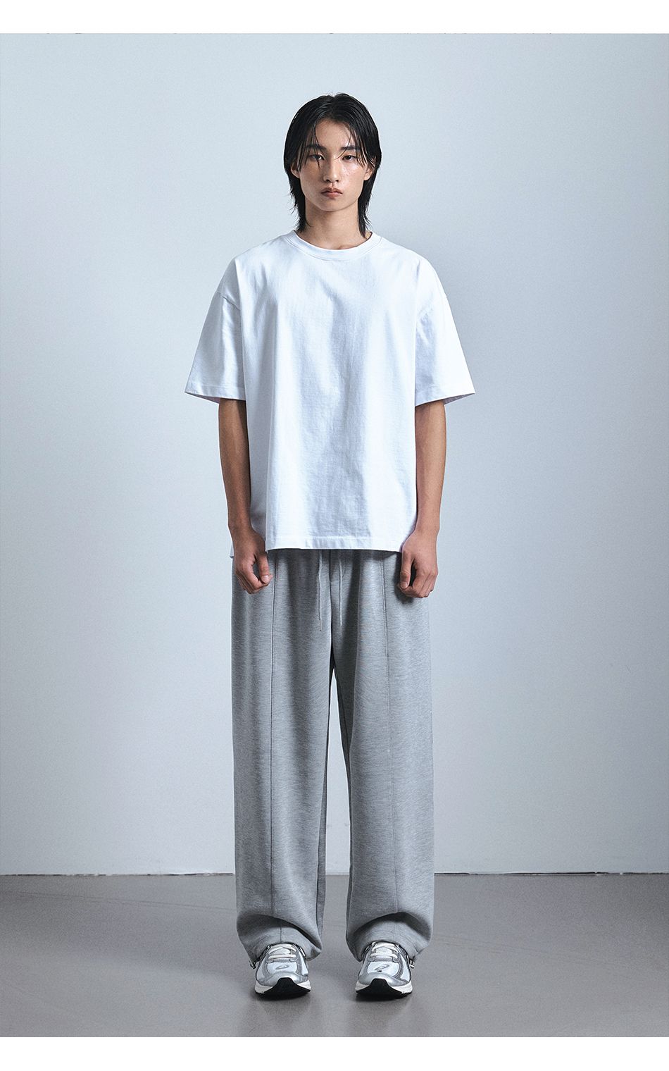 MUSINSA | ANOLORCODE FOUR SEASON STRING SWEATPANTS (GRAY)