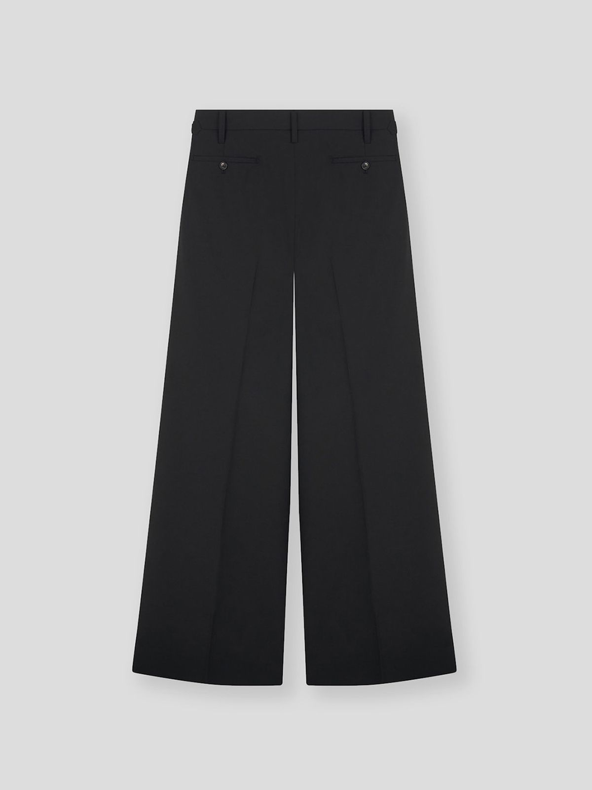 쿠르베(COURBE) High Waist Flare Pants (Black)