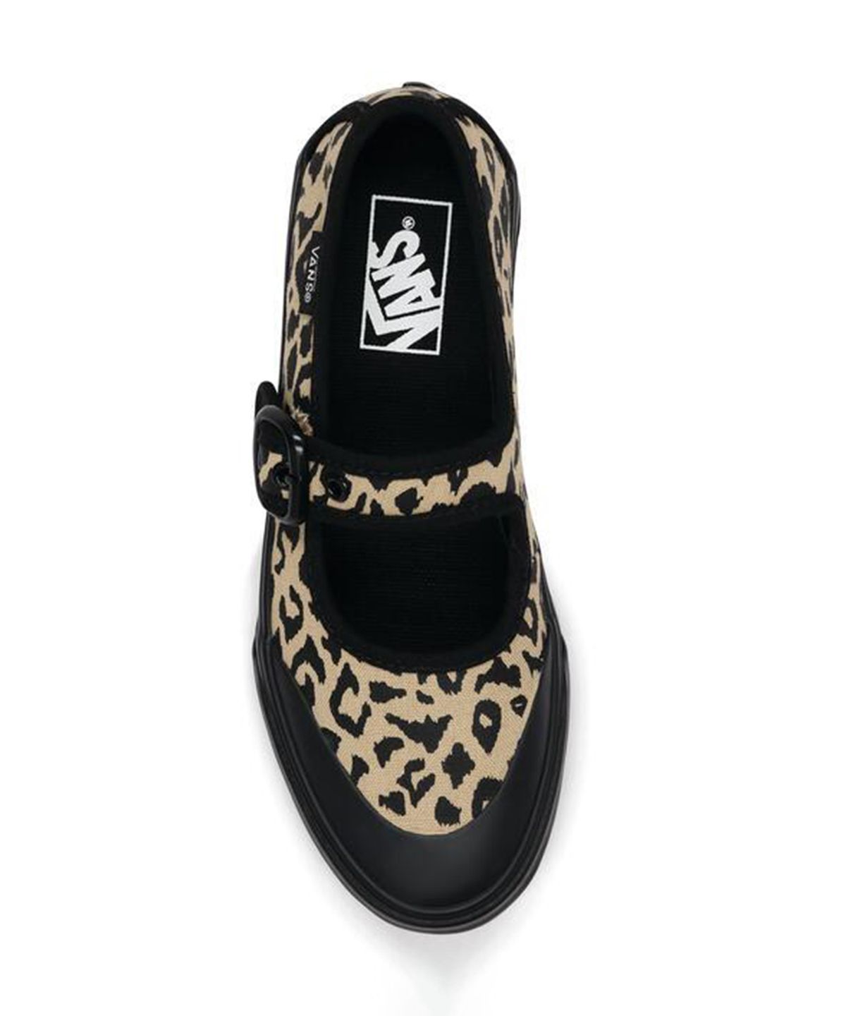 반스 키즈(VANS KIDS) 키즈 메리제인 - 레오파드 블랙
