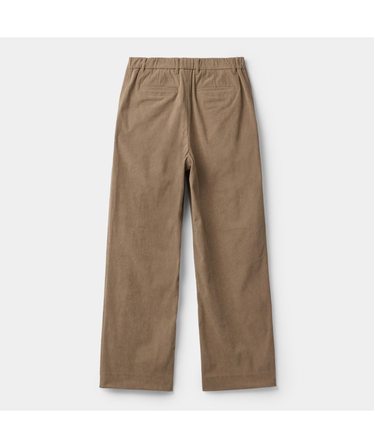 커스텀멜로우(CUSTOMELLOW) Beige Wide Fit One Tuck Corduroy Pants CWPAW25842BEX