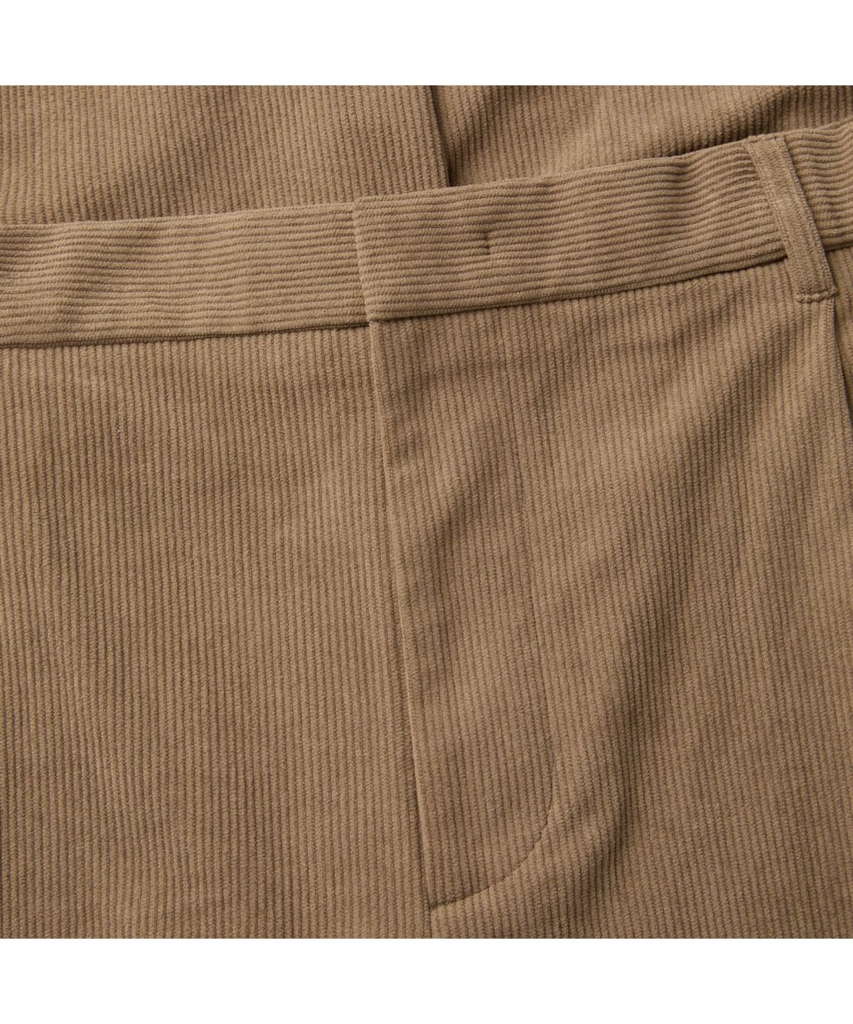 커스텀멜로우(CUSTOMELLOW) Beige Wide Fit One Tuck Corduroy Pants CWPAW25842BEX