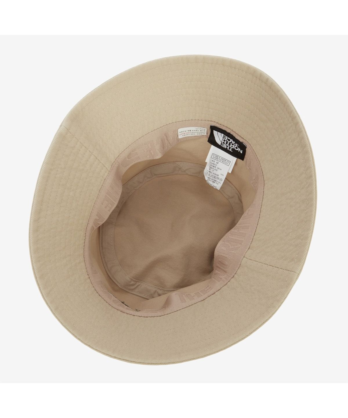 노스페이스(THE NORTH FACE) NE3HR51B TNF 로고 버킷 햇 BEIGE
