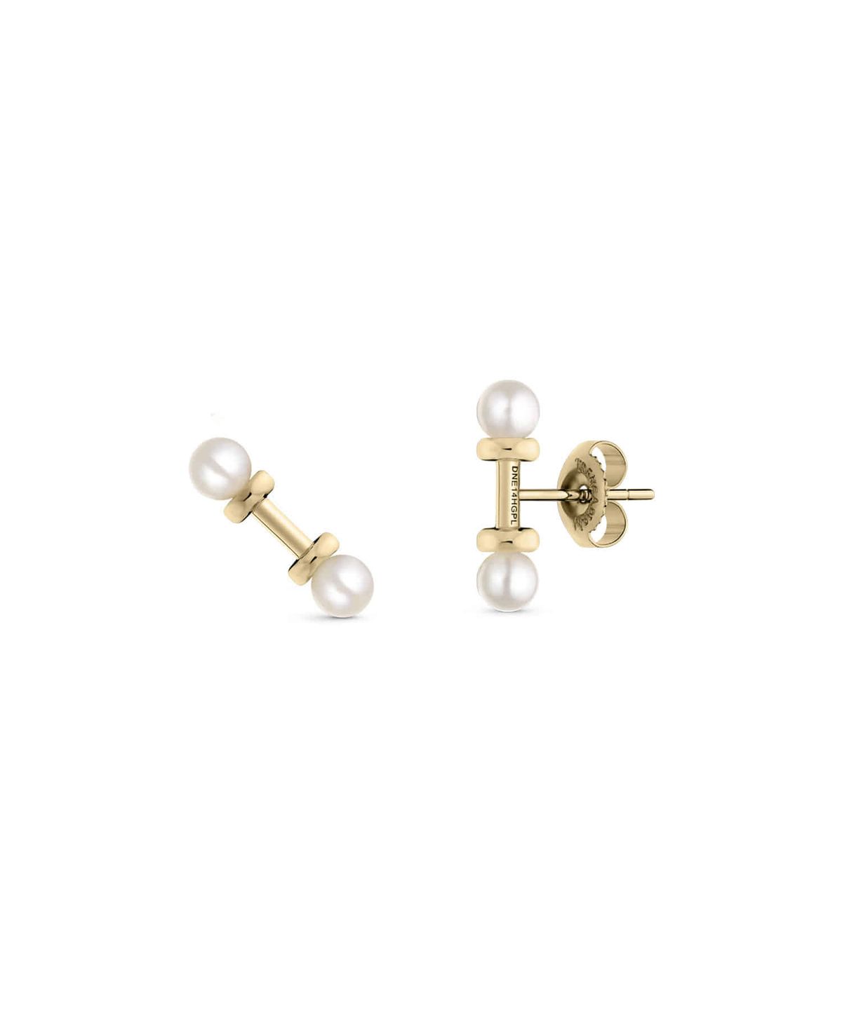 트렌카디즘(TRENCADISM) 다니엘 귀걸이 14K 골드 담수진주 이어링 DANIELLE_Earring_DNE16HGPL