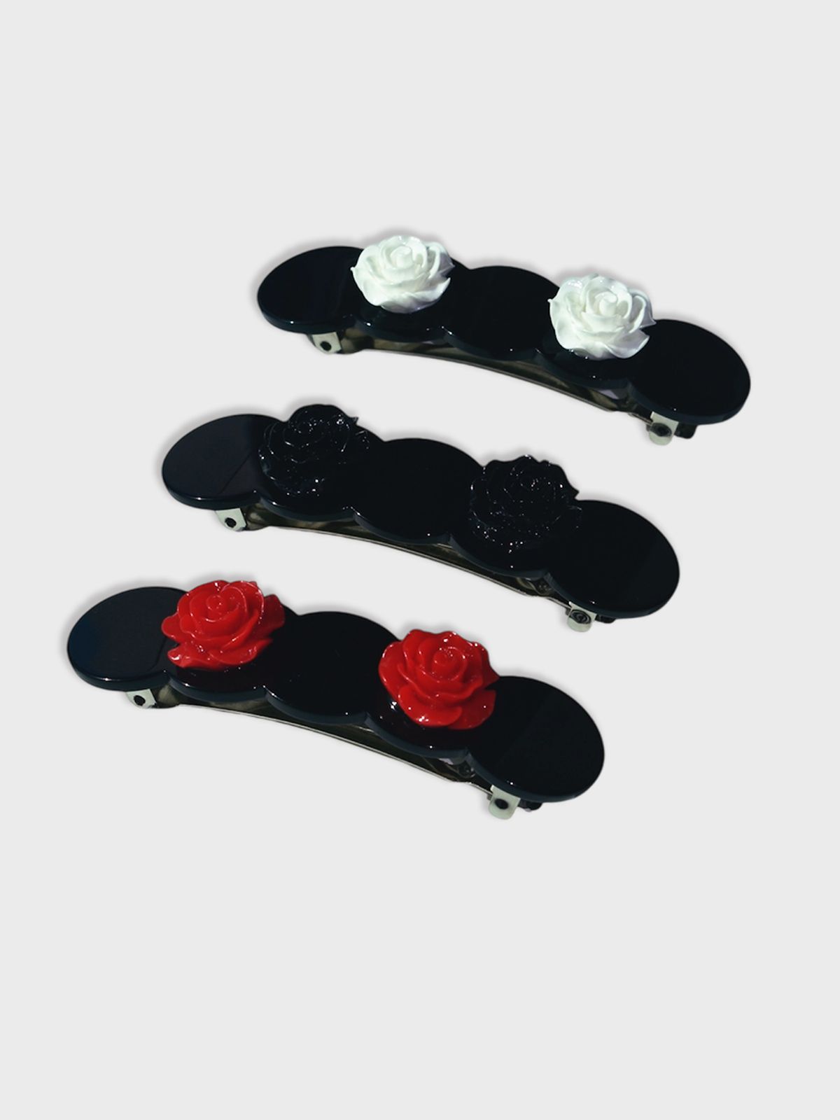 유지떼(USITE) ROSE barrette, BLACK