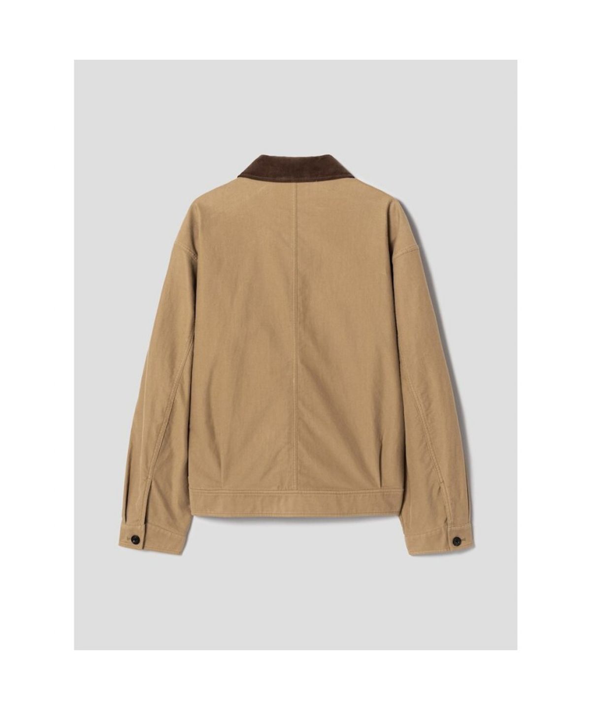 시프트지(SHIFT.G) Brushed cotton Trucker Jacket  Beige