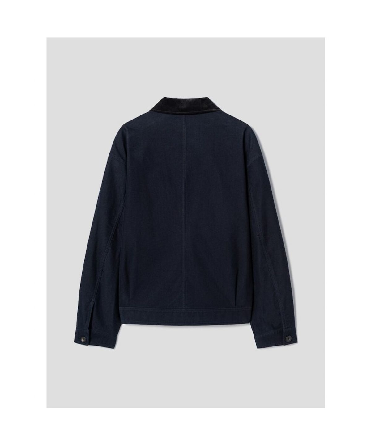 시프트지(SHIFT.G) Brushed cotton Trucker Jacket  Navy