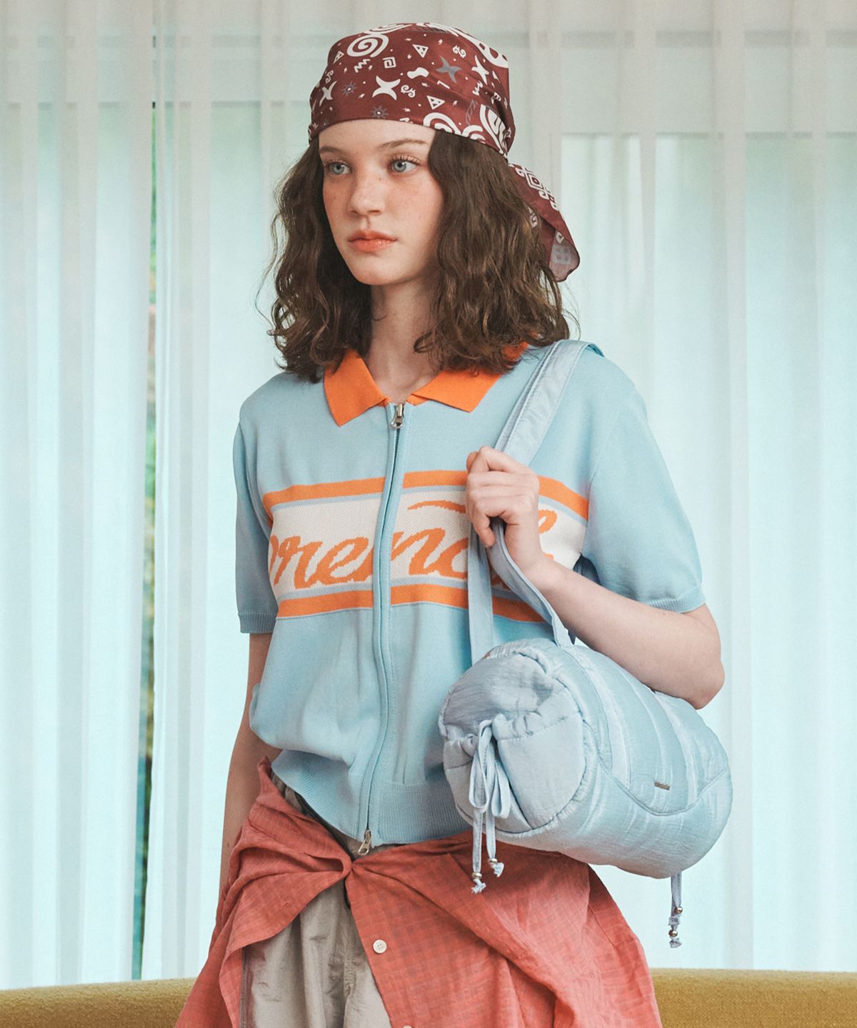 마스마룰즈(MASMARULEZ) Breeze glow shoulder bag_Blue