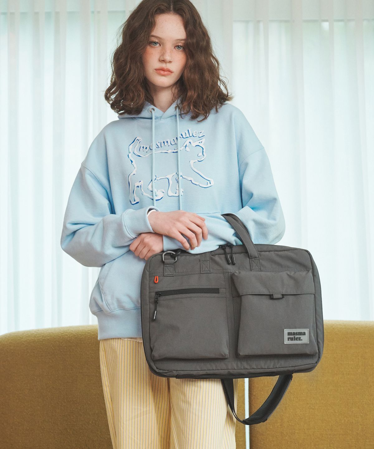 마스마룰즈(MASMARULEZ) Briefit laptop case slim bag_Dark gray